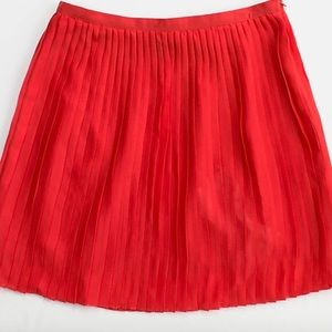 J Crew orange/pink skirt -size 8